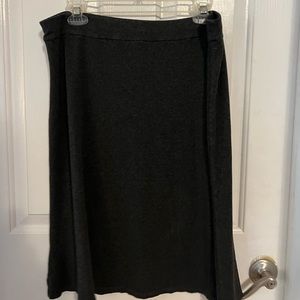 Eileen Fisher knit cotton skirt.
